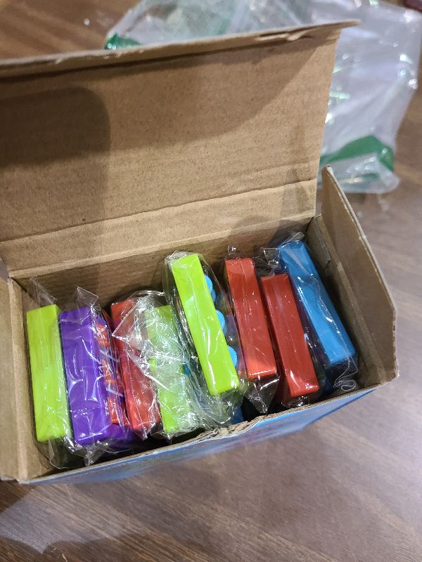 Photo 1 of 16 PCS Tic Tac Toe Game Christmas Party Favors Goodie Bags Stocking Stuffers for Kids 8-12 4-8, Classroom Treasure Chest Box Toys Prizes, Birthday Return Small Gift for Students Pinata Filler Bulk