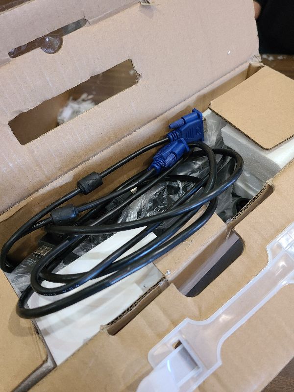 Photo 1 of 15.6 Inch Small PC Monitor FHD 1920x1080P, Built-in Speaker, 300cd/m², HDR, 72% NTSC Portable LED Monitor, HDMI, VGA, VESA Supports, Mini Desktop Display Secondary Monitors for Laptop PS4 PC