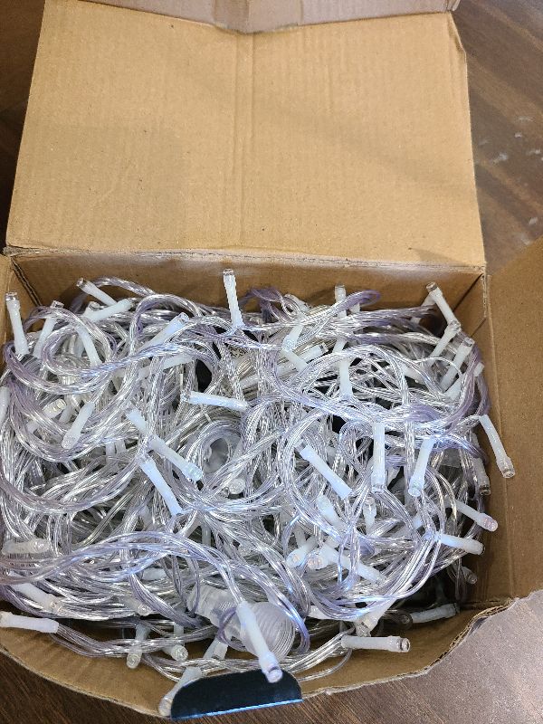 Photo 1 of 100FT 300 LED Christmas Lights Outdoor, Plug in Christmas String Lights Indoor, Waterproof & 8 Modes, Connectable Twinkle Fairy Lights for Bedroom Patio Garden Decorations, Pastel Multicolor