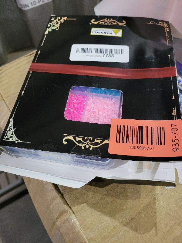 Photo 1 of 18000Pcs Resin Jelly Rhinestones for Bedazzling, Multicolor 3mm Flatback Rainbow Gems, Bedazzler Kit with 3Pcs 10ml B7000 Jewelry Glue for Crafts Crafting Book Shoes Nail Art