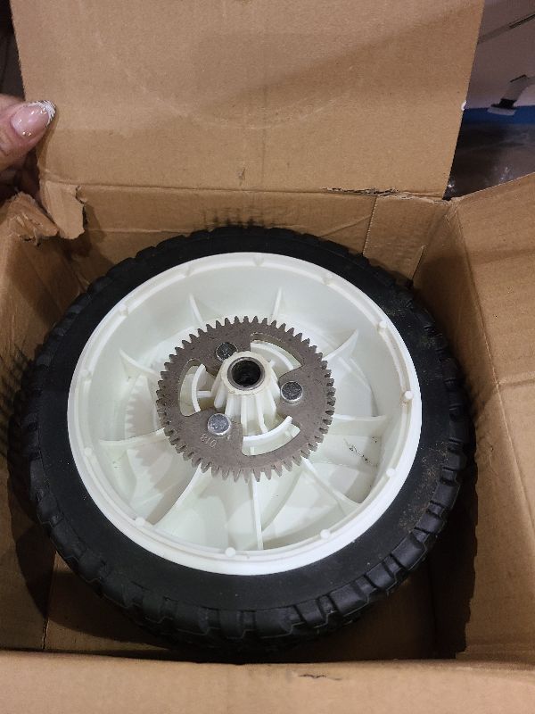 Photo 1 of 105-3036 Rear Drive Wheel Assembly 105-3024 105-3025 for Toro 22" Recycler Lawn Mower Gear Rear Wheels 20041 20066 20017 20068 20073 Recycler Self-Propelled Push Mower 8 Inch, 2 Pack
