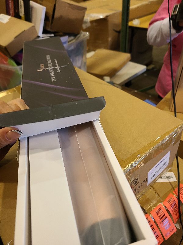 Photo 1 of 2 Inch Curling Iron Extra Long Barrel for Long Hair, Large Barrel Curling Wand Ceramic Tourmaline with LCD Display,10 Temps, Dual Voltage