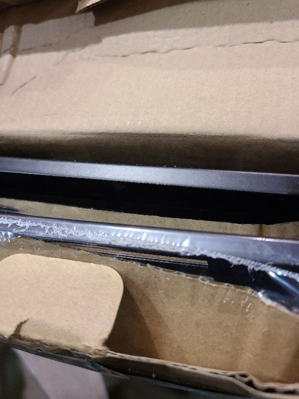 Photo 1 of 10 x 6 Inch (Duct Opening) 3-Way Vent Casing Black Sidewall and Ceiling Exhaust Covers, Rugged Solid Steel HVAC Covers 2 Pack Black