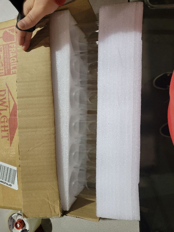 Photo 1 of 16Pcs Glass Cylinder Bud Vases for Centerpieces,7.7 In Tall Clear Flower Vases in Bulk,Glass Small Vases Floating Candle Holder for Party,Home Decor,Wedding Decoration,Birthday,Anniversary,Baby Shower