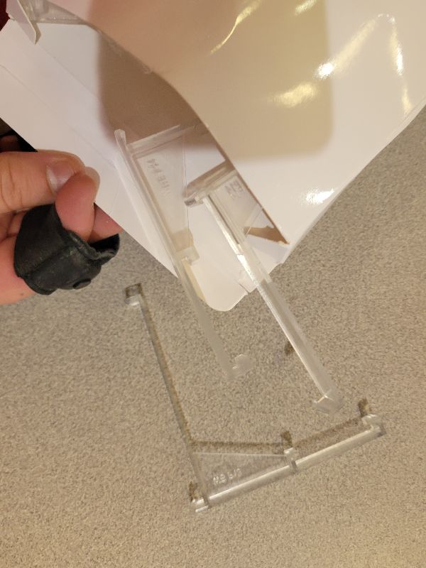 Photo 1 of 12 Pieces Valance Clips Vertical Blind Clear Valance Clip Bracket Vertical Blind Hidden Installation Bracket Replacement Part, Outside Mount