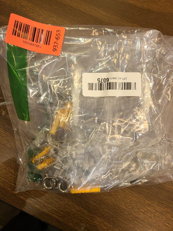 Photo 1 of 165ft/328ft Wire Rope Kit, 1/16" Stainless Steel Cable 7x7 Strand Core, with Turnbuckles, Crimping Sleeves, Stainless Steel Thimbles, Eye Screws for Outdoor String Lights, Railing, Decking, Garden