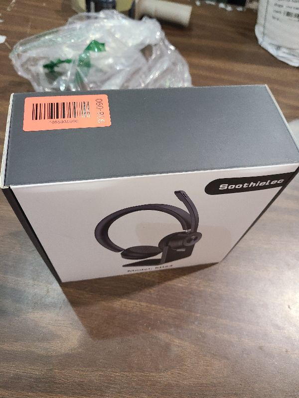 Photo 1 of (Upgraded Version) Wireless Headset, Bluetooth Headset with Noise Cancelling Microphone, Best Headphones with Mic Mute & USB Dongle for PC/Computer/Laptop/Cell Phones/Remote Work/Call Center