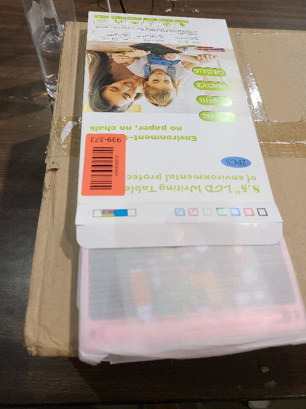 Photo 1 of [2 Pack] Genialba LCD Writing Tablet 8.5-Inch Colorful Doodle Board, Toddler Learning Educational Toys Gifts for 3-8 Years Old Girls and Boys, Electronic Drawing Pad for Kids (Pink&Blue)