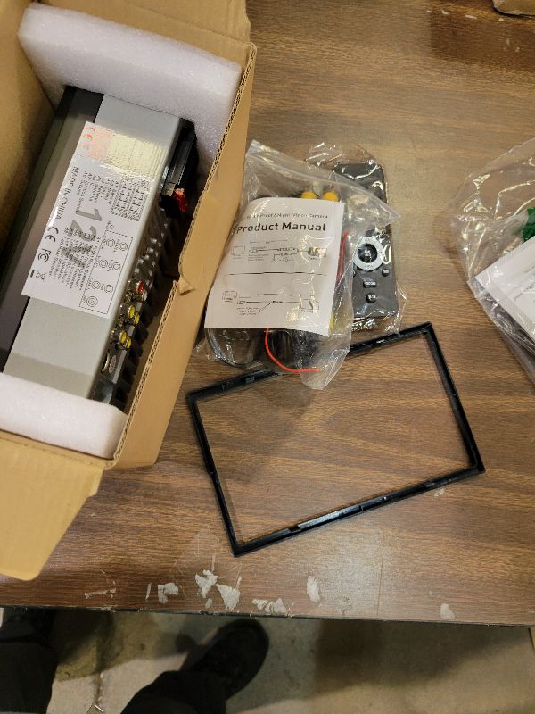 Photo 1 of [Ready for IOS26] 7" Wireless Apple CarPlay & Android Auto Double Din Car Stereo - 240W High-Power Sound, Touchscreen Bluetooth Receiver with USB-C/AUX/TF Ports, RDS/FM/AM Radio, MirrorLink HD Display