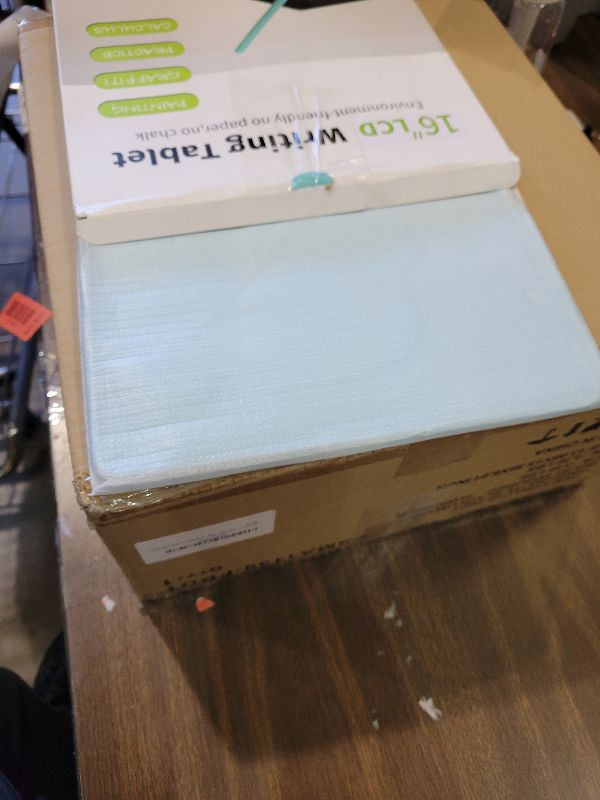 Photo 1 of 16 inch LCD Writing Tablet for Kids Adults,Colorful Drawing Pad Doodle Board School Supplies Christmas Gifts Toys for Girls Boys 3 4 5 6 7 8 Year Old Girl Boy Birthday Gift Ideas (Blue)