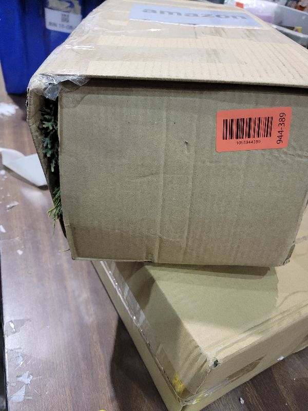 Photo 1 of 2 PCS 6FT Christmas Cedar Garland for Mantle,Realistic Faux Greenery Garland,Soft and Thickness Artificial Pine Garlands for Christmas Mantel Table Outdoor Indoor Xmas Holiday Seasonal Decor