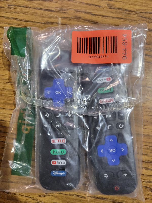 Photo 1 of (Pack of 2) Replacement Remote Control Only for Roku TV, Compatible for TCL Roku/Hisense Roku/Onn Roku/Sharp Roku/Element Roku/Westinghouse Roku/Philips Roku Smart TVs (Not for Roku Stick and Box)