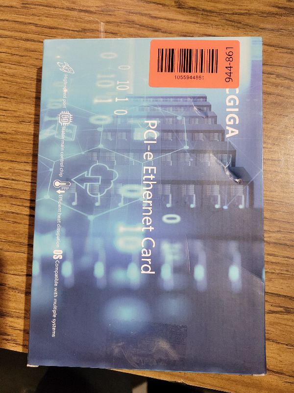 Photo 1 of 10Gb Base-T PCI-e Network Card, Intel X540-T1 Controller, NICGIGA 10Gbps Ethernet Adapter with 10Gbe RJ45 Port ? 10G NIC Card, Support Windows/Windows Server/Linux/Vmware/ESX