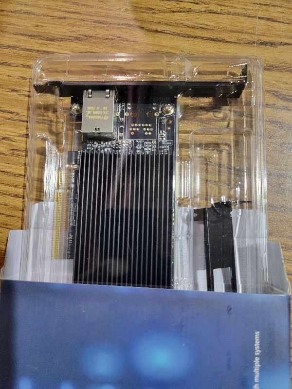 Photo 1 of 10Gb Base-T PCI-e Network Card, Intel X540-T1 Controller, NICGIGA 10Gbps Ethernet Adapter with 10Gbe RJ45 Port ? 10G NIC Card, Support Windows/Windows Server/Linux/Vmware/ESX