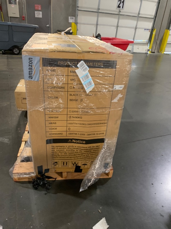 Photo 1 of ***FACTORY SEALED******TRUCK/TRAILER PICKUP ONLY***Notired Massage Chair Full Body, 2025 Zero Gravity SL-Track Shiatsu Massage Recliner Chairs with 12 Auto Modes, Foot Rollers, Waist & Calf Heating, Thai Yoga Stretch, AI Control & Body Scan L183 Beige