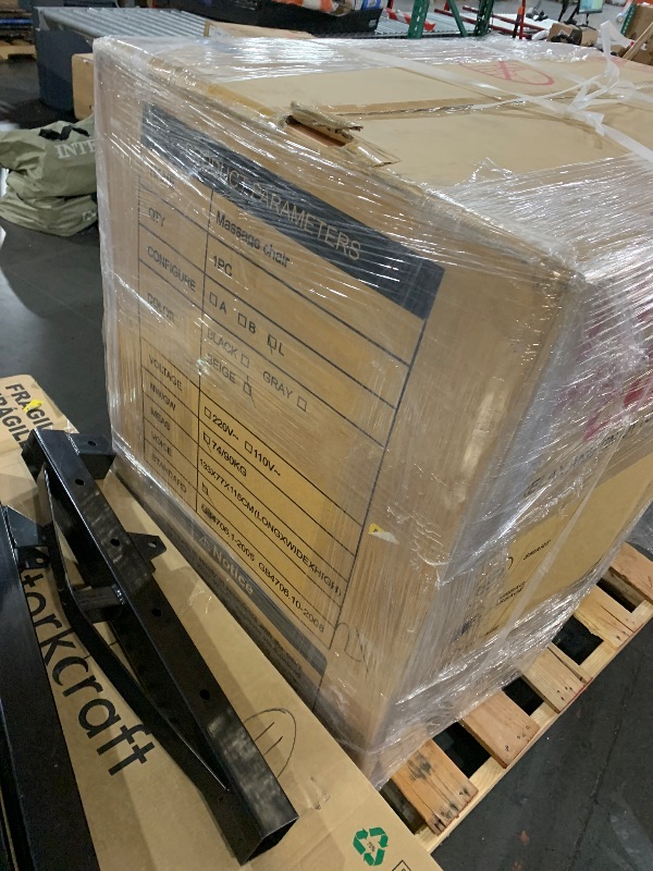 Photo 1 of ***FACTORY SEALED******TRUCK/TRAILER PICKUP ONLY***Notired Massage Chair Full Body, 2025 Zero Gravity SL-Track Shiatsu Massage Recliner Chairs with 12 Auto Modes, Foot Rollers, Waist & Calf Heating, Thai Yoga Stretch, AI Control & Body Scan L183 Beige