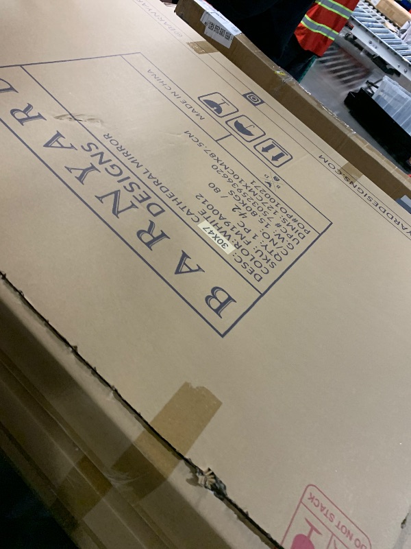 Photo 1 of ***FACTORY SEALED***Barnyard Designs Rustic Wood Window Mirror