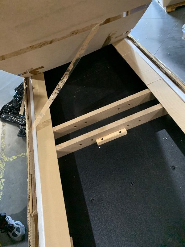 Photo 1 of ***FACTORY SEALED******TRUCK/TRAILER PICKUP ONLY***GoSports Premium 9 ft Shuffleboard Table with 8 Pucks, Shuffleboard Wax, and Brush