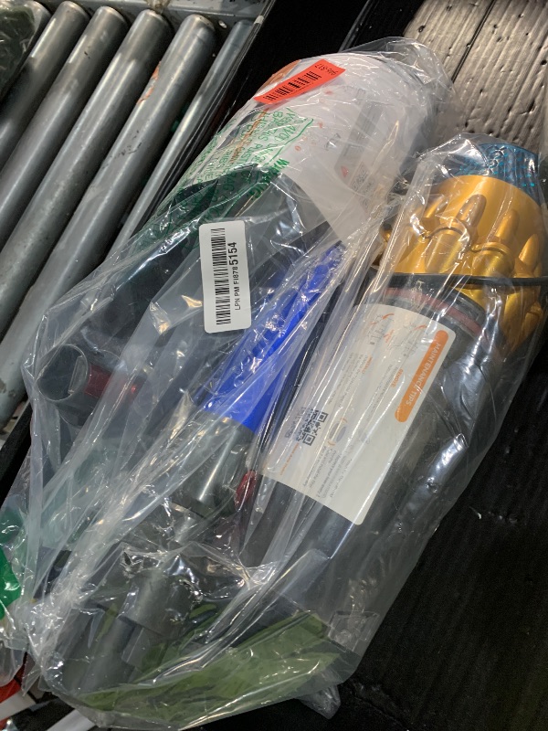 Photo 1 of ***DAMAGED - SEE NOTES/PICTURES*** Cordless Vacuum Cleaner, 600W/50KPA, 70 Mins Runtime Self-Standing Stick Vacuum, Vacuum Cleaners for Home with Anti-Tangle Brush, Smart Display, 1.8L Cup Vacuum for Pet Hair/Carpet/Floor (Blue)