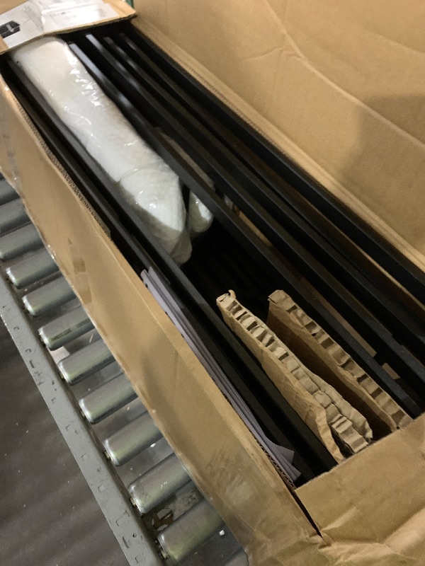 Photo 1 of ***BENT***
Amazon Basics Smart Box Spring Bed Base, 9-Inch Height Mattress Foundation, Tool-Free Easy Assembly, King, 79"L x 75.5"W x 9"H, White