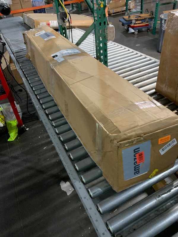 Photo 1 of ***BENT***
Amazon Basics Smart Box Spring Bed Base, 9-Inch Height Mattress Foundation, Tool-Free Easy Assembly, King, 79"L x 75.5"W x 9"H, White