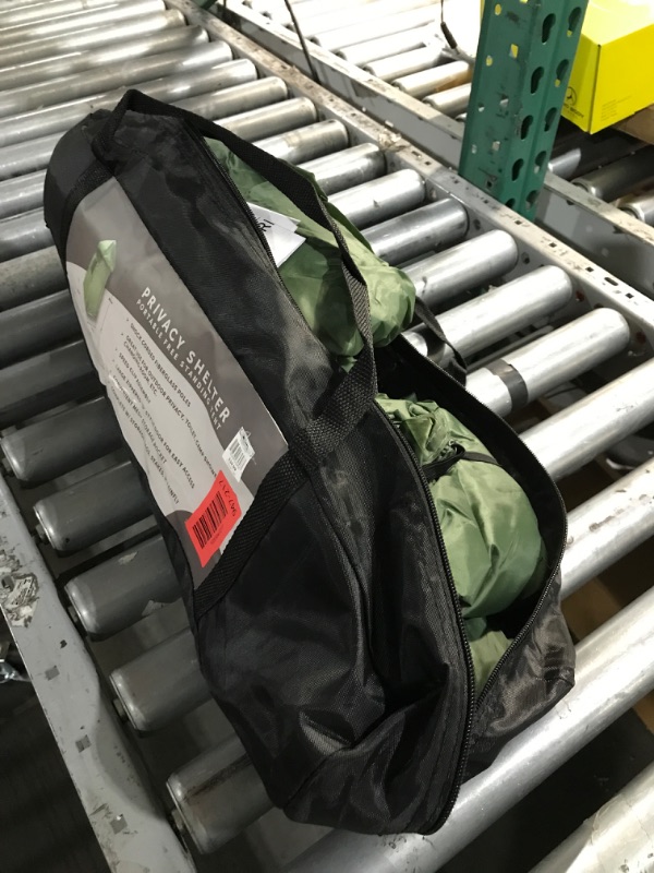 Photo 1 of ***STOCK PHOTO FOR REFERENCE ONLY***Pop Up Pod - Privacy Shower Tent, Dressing Room, or Portable Toilet Stall with Carry Bag for Camping, Beach, or Tailgate by Wakeman Outdoors (Black)