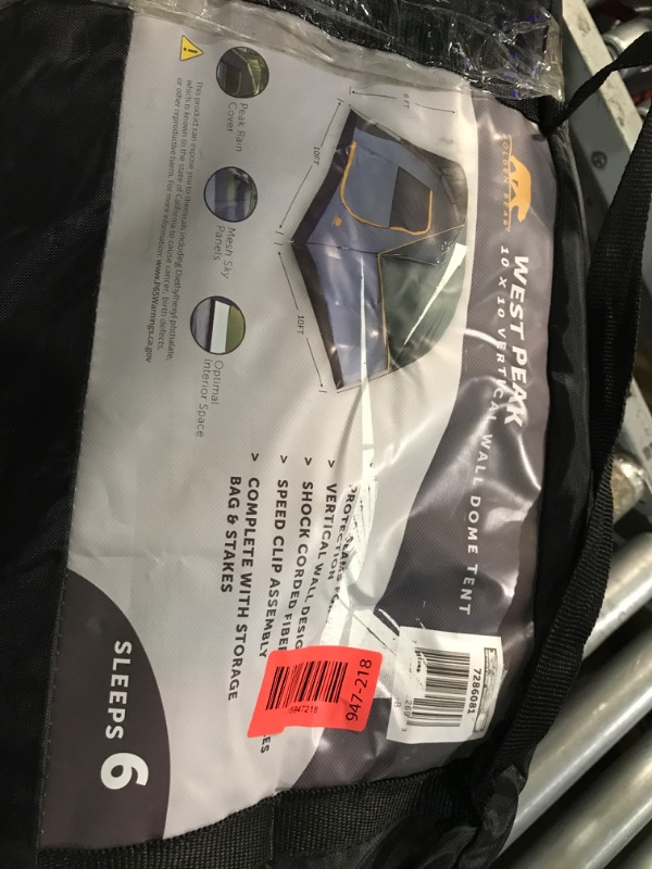 Photo 1 of ***STOCK PHOTO FOR REFERENCE ONLY***UNP Tents 6 Person Waterproof Windproof Easy Setup