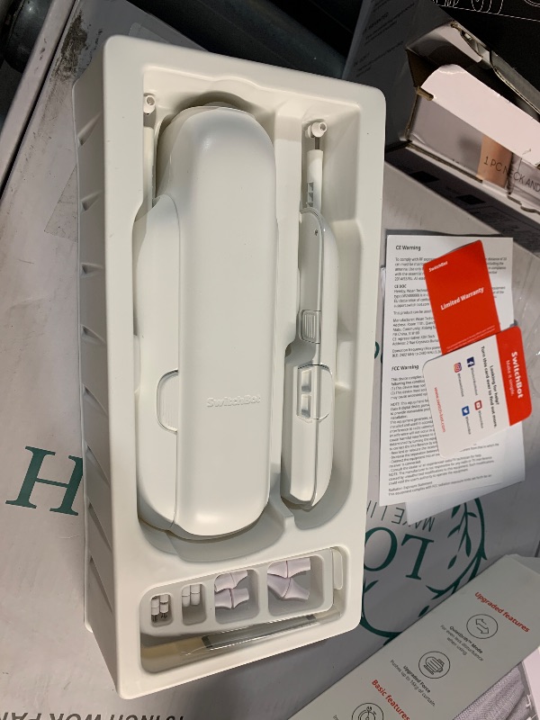 Photo 1 of ***FACTORY SEALED***SwitchBot Automatic Curtain Opener - Bluetooth Remote Control Smart Curtain with App, Upgraded High-Performance Motor, Add SwitchBot Hub to Work with Alexa, Google Home, HomeKit