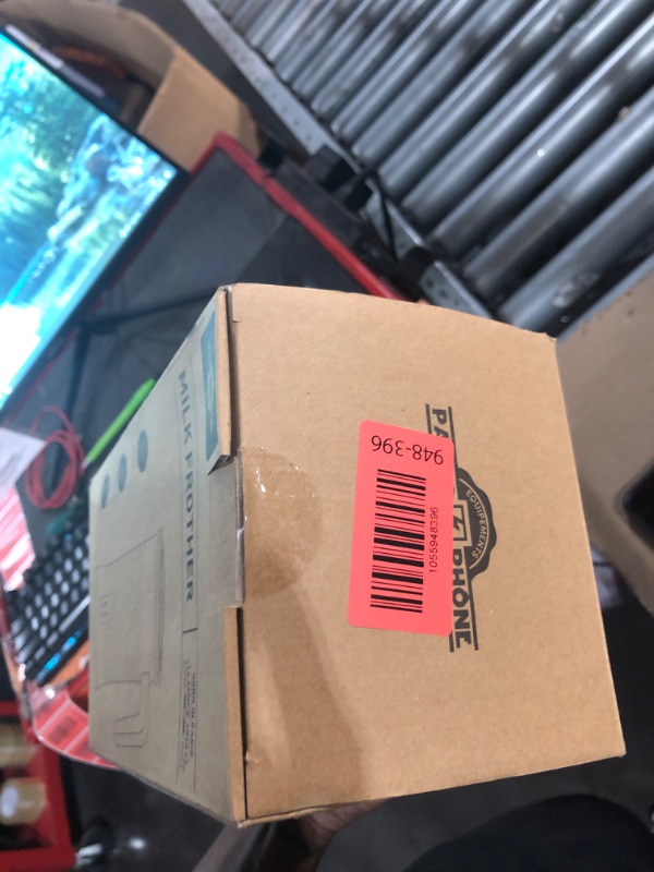 Photo 1 of ***FACTORY SEALED***Milk Frother and Steamer, Airyoyo 4-in-1 Milk Frother, Electric Milk Frother Hot& Cold Foam Temperature Control, Auto Shut-Off Frother for Coffee Latte