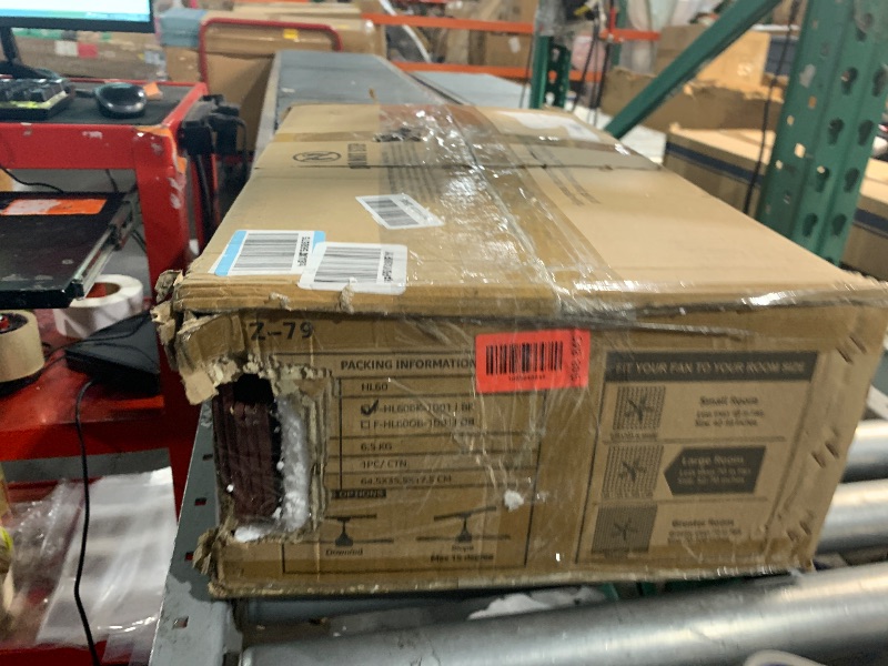 Photo 1 of (unknown if complete) Farmhouse Ceiling Fans with Light, 60 Inch Bedroom Ceiling Fan with Lights, 6-Speed Adjustable, Quiet and Reversible DC Motor