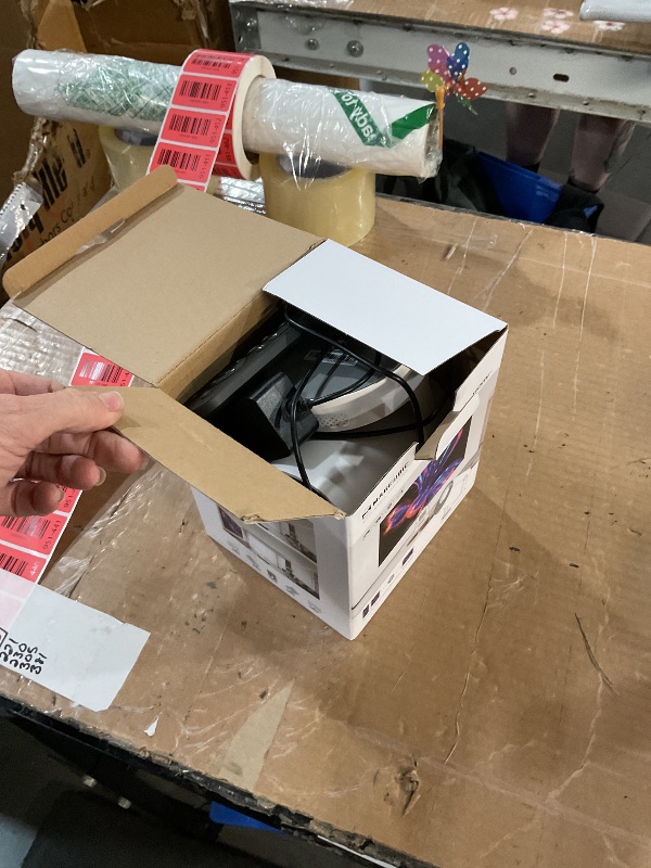 Photo 1 of ?Electric Focus?Magcubic Mini Projector 4K Support, Portable Projector with WiFi 6 and Bluetooth 5.4, Smart Proyector, 5W Soundbase Speaker, 180° Rotation for Home Theater HY300 Ultra