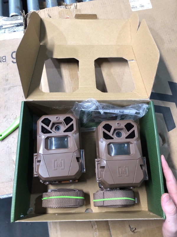 Photo 1 of (PARTIAL SET) (MISSING BATTERY) Moultrie Edge 2 Cellular Trail Camera - Auto Connect Nationwide 4G LTE - On Demand 36MP Photo - 1080P Video with HD Audio - 100 Ft Detection Range - Low Glow Flash