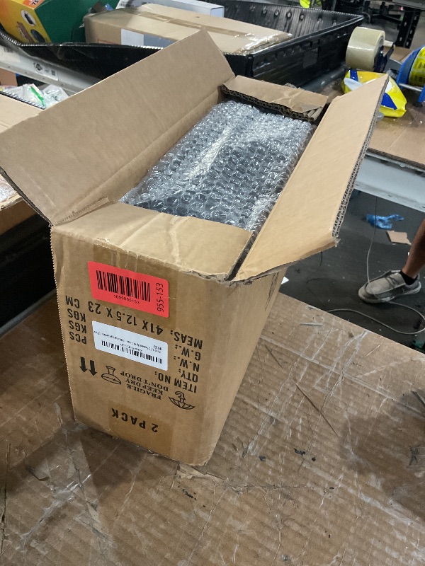 Photo 1 of (PARTIAL SET) (UNTESTED) 2Pack 15inch LED Square Up & Down Wall Lights,14W Outdoor Wall Light 4000K Day White Aluminum Body Waterproof IP65 LED Exterior Light Fixtures Wall Mount for House Patio Garage Garden.