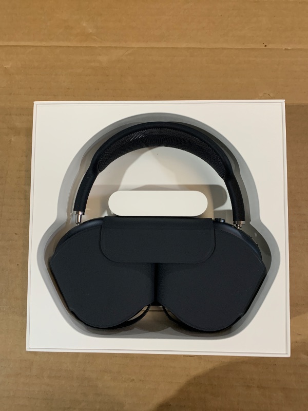 Photo 1 of **ICLOUD LOCKED**
Apple AirPods Max Wireless Over-Ear Headphones, Pro-Level Active Noise Cancellation, Transparency Mode, Personalized Spatial Audio, USB-C Charging, Bluetooth Headphones for iPhone - Midnight
