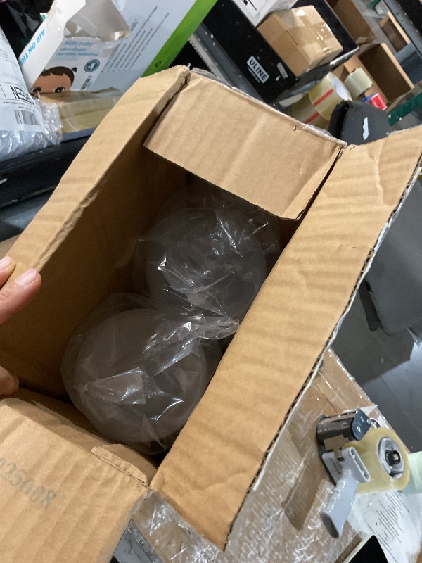 Photo 1 of [48Set - 16oz.] Plastic Deli Food Storage Containers With Plastic Lids, Disposable togo containers for soup, Meal Prep, Slime | BPA Free | Stackable | Leakproof | Microwave | Dishwasher | Freezer Safe