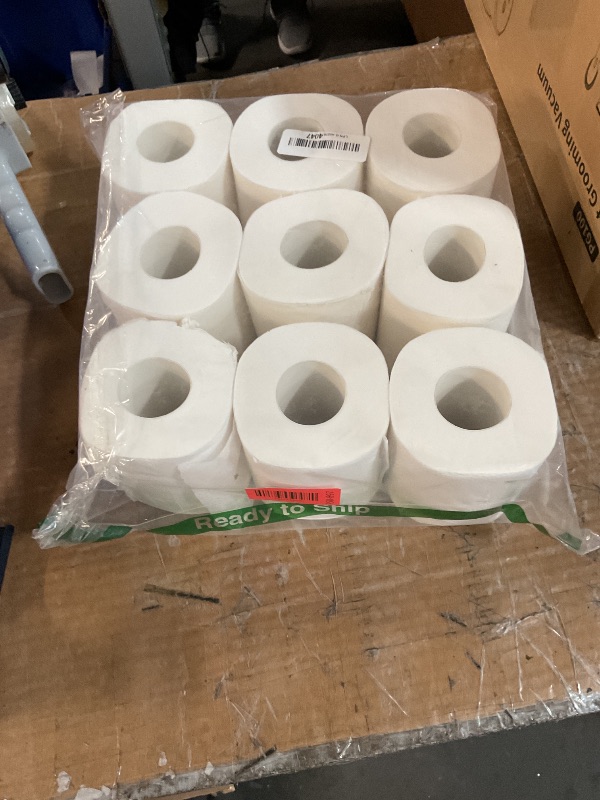 Photo 1 of (9 rolls) ECOLipak Bamboo Toilet Paper, Septic Safe Toilet Tissue,