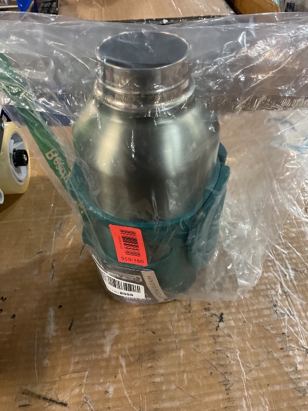 Photo 1 of ***(MISSING LID)***Hydragear Captain Double-Wall Insulated Stainless Steel Bottle with Leak Proof Sport Lid and Carry Handle - 90 Oz - Malachite Metallic Ombre