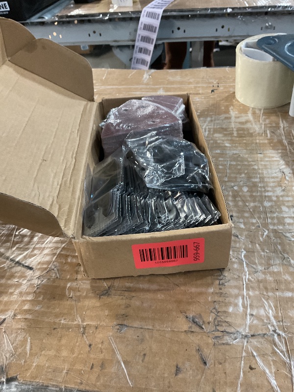 Photo 1 of (incomplete missing/ for parts) LEILUO 156 Pcs Multitool Blade Kits Oscillating Tool Cutting Sanding and Scraping Accessories with Storage Bag Oscillating Saw Blades Compatible with DeWalt Makita Dremel and More