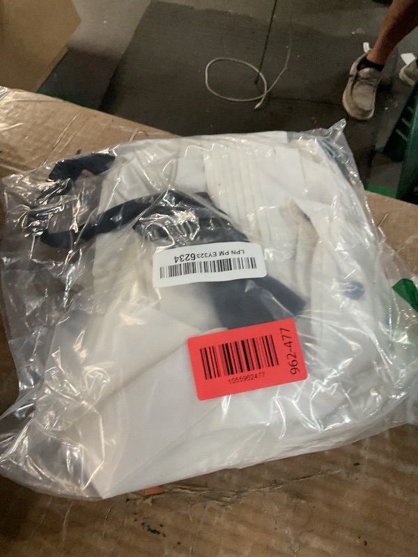 Photo 1 of (XL) (BAGGED) Gollnwe Tuxedo Shirts for Men Wing Collar French Cuff with Cufflinks and Bow Tie Mens Dress Shirt for Wedding White XL