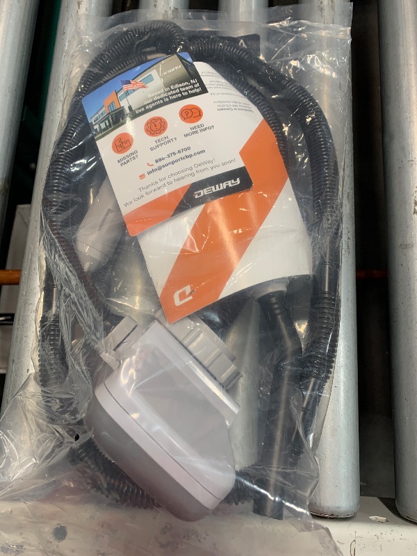 Photo 1 of (used) Deway Automatic Fuel Transfer Pump with Nozzle for Flow Control & Stop, Fits Most Gas Cans, Extra Long Hose, for Gasoline, Diesel Fuel & More