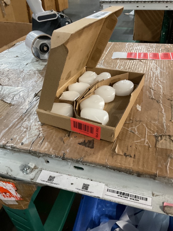 Photo 1 of * only comes with nine *
 Floating Candles, Smoke-Free and odorless, Burning continuously for 5-6 Hours, White, 2-inch Floating Candles, Suitable for Valentine's Day, Weddings, Holidays, Home Decoration
