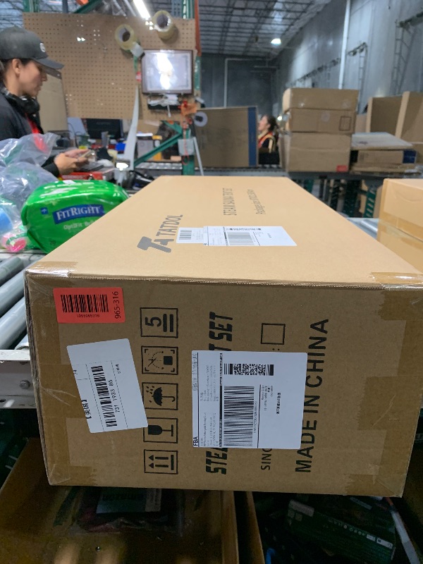 Photo 1 of ***FACTORY SEALED***TATDOL Portable Home Steam Sauna Box, Full Size Personal Thicken 600D Sauna Tent Kit for Spa, Indoor Sauna Relaxation with 2.6L & 1000 Watt Steam Generator, Remote Control, Chair, Mat, Foot Rest