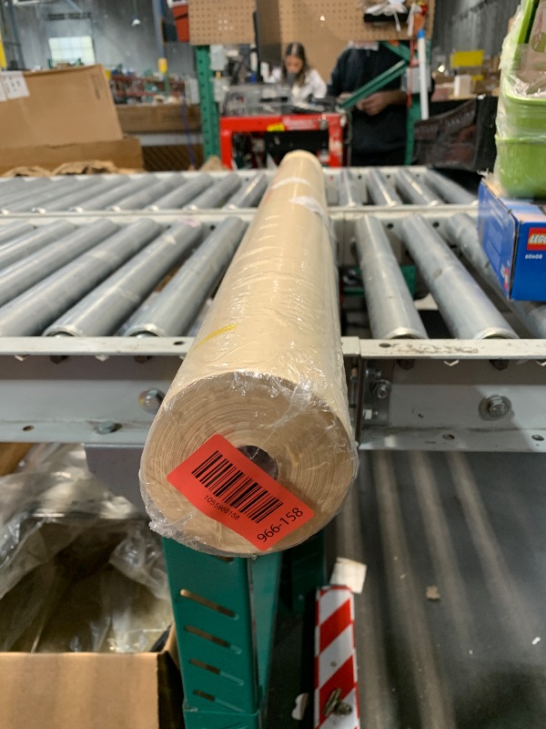 Photo 1 of (see all images) PerkHomy Brown Kraft Paper Roll 36" x 1,800" (150') for Gift Wrapping Bouquet Flower Art Painting (Brown, 36" x 150')