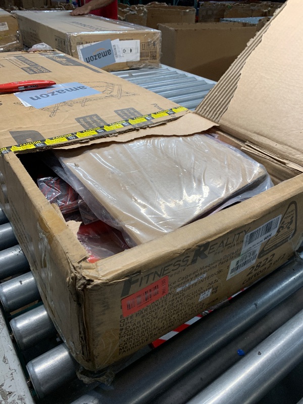 Photo 1 of ***PARTIAL SET***(FOR PARTS ONLY)
Fitness Reality XLT Squat Rack with LAT Pulldown, Landmine, Weight Horn Attachments , Barbell Holder