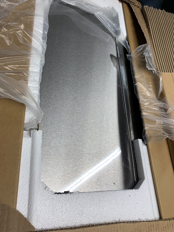 Photo 1 of ***FACTORY SEALED***SIMPLI-MAGIC 50 Liter / 13.2 Gallon Soft-Close, Smudge Resistant Trash Can with Foot Pedal and Built in Filter- Stainless Steel, Sleek Finish