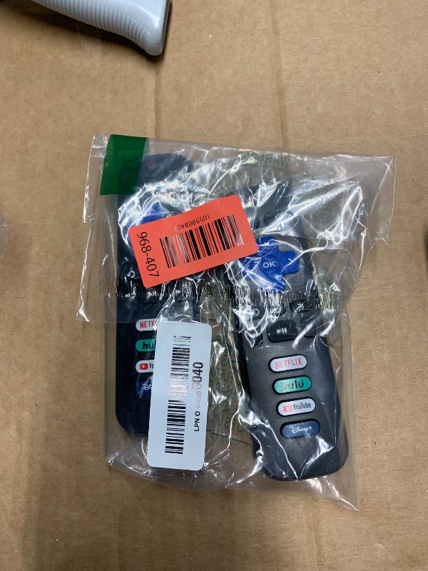 Photo 1 of (Pack of 2) Replacement Remote Control Only for Roku TV, Compatible for TCL Roku/Hisense Roku/Onn Roku/Sharp Roku/Element Roku/Westinghouse Roku/Philips Roku Smart TVs (Not for Roku Stick and Box)