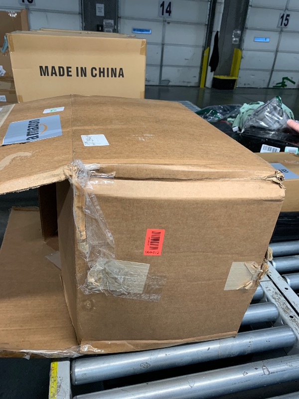 Photo 1 of (MISSING 1 WHEEL) ROSONG Collapsible Wagon Cart with Wheels Foldable - Folding Utility Heavy Duty Wagons Carts for Grocery Sports Garden Shopping Camping Wheelbarrows (Black, 120L)