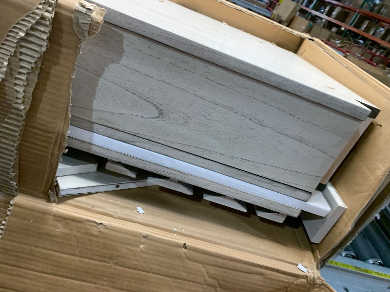 Photo 1 of ***STOCK PHOTO FOR REFERENCE ONLY ***Traditional Design Counter Height Dining Table with Extension Leaf and Built-in Storage, Perfect for Elegant and Functional Dining Rooms