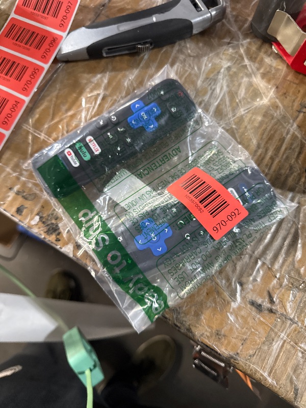 Photo 1 of (Pack of 2) Replacement Remote Control Only for Roku TV, Compatible for TCL Roku/Hisense Roku/Onn Roku/Sharp Roku/Element Roku/Westinghouse Roku/Philips Roku Smart TVs (Not for Roku Stick and Box)