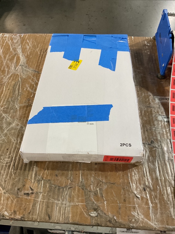 Photo 1 of *USED*SSAWcasa Closet Purse Organizer, Purse Storage Organizer, Acrylic Purses Shelf Divider Holder, Clear Clutch Women Bag Organizers, Adjustable Handbag Separator Rack for Bathroom Office Bookshelf